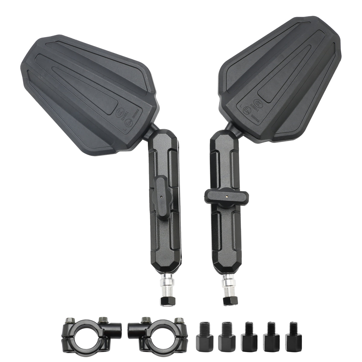 Adventure, Touring & Dual Sport Bikes Long Arm Mirrors Enduro Mirror Kit