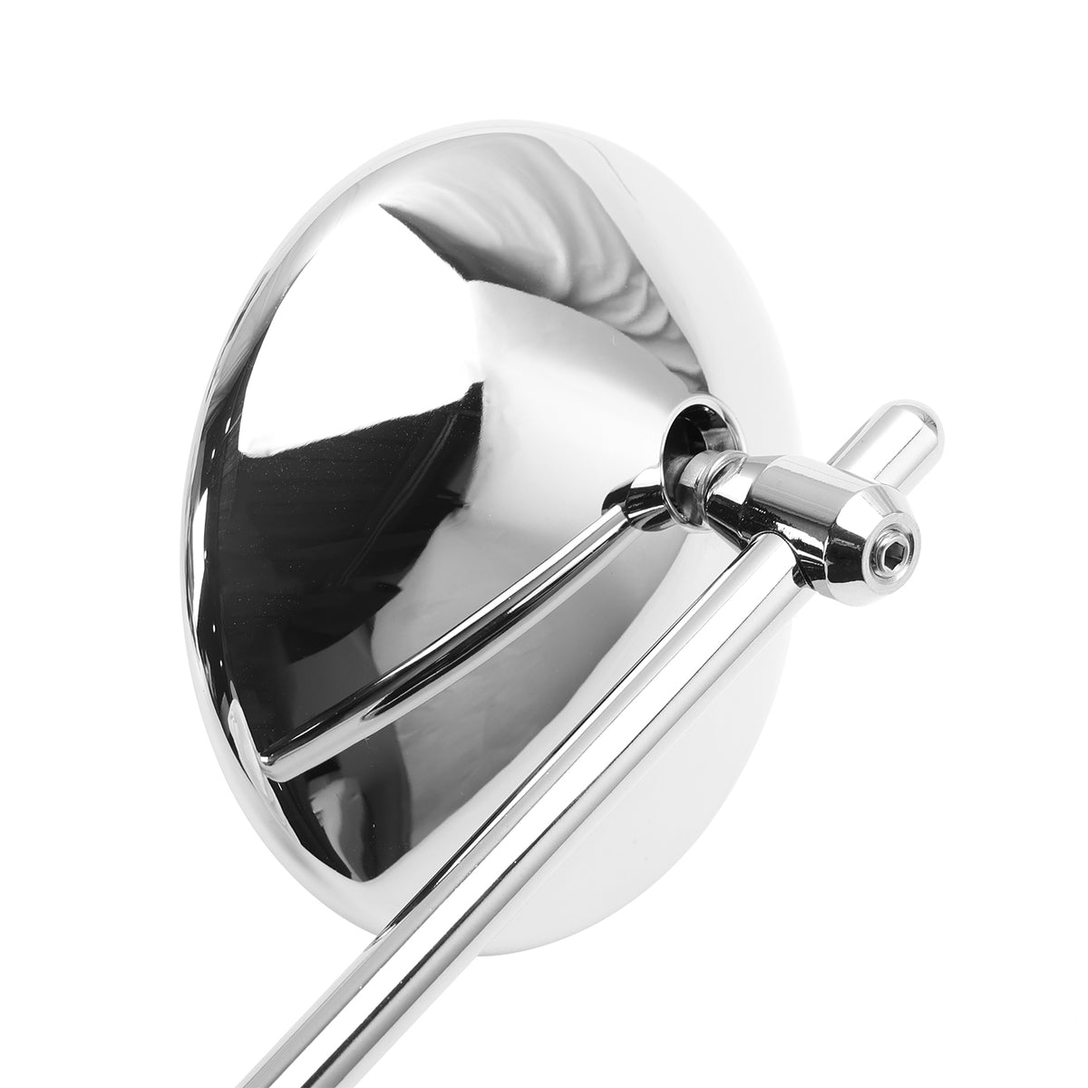 Chopper Bobber 4" Round Chrome Rear View Mirrors Classic Motorcycle Mirror
