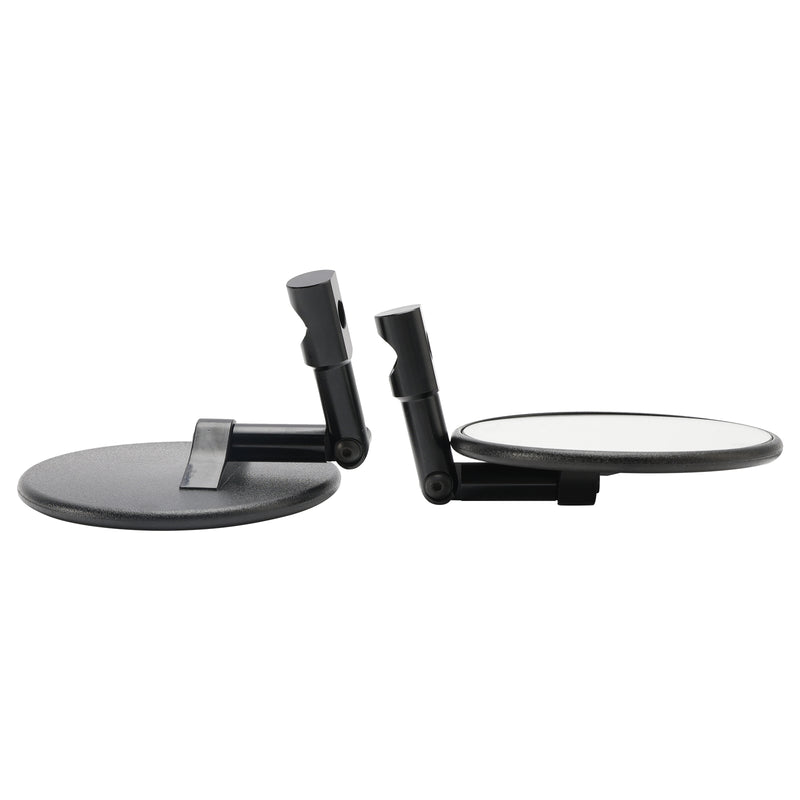 Superbike Round 7/8" Handlebar End Mirror M8 M10 Rearview Mirrors Universal