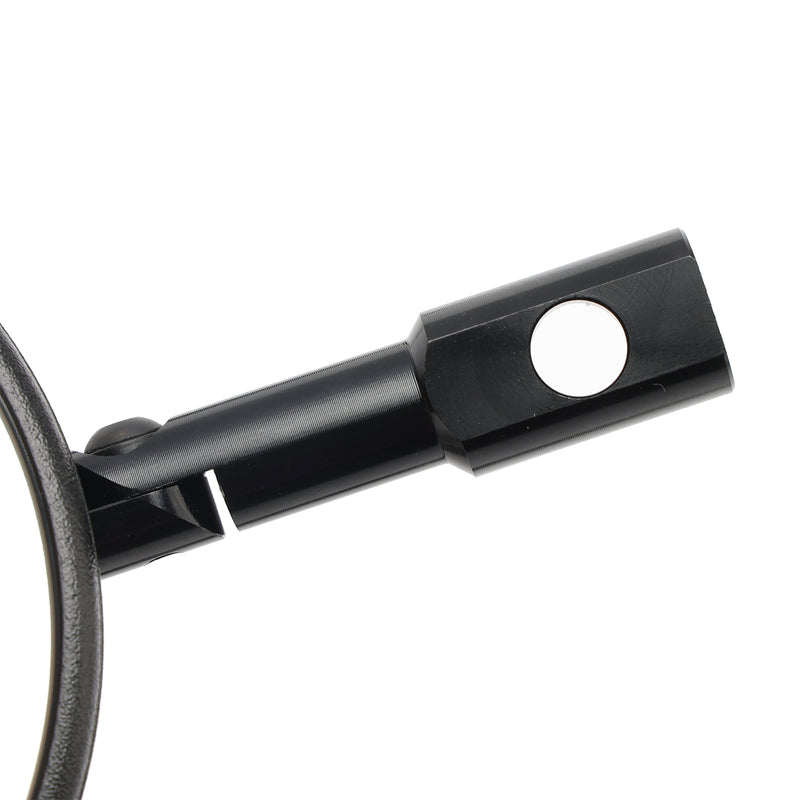 Superbike Round 7/8" Handlebar End Mirror M8 M10 Rearview Mirrors Universal