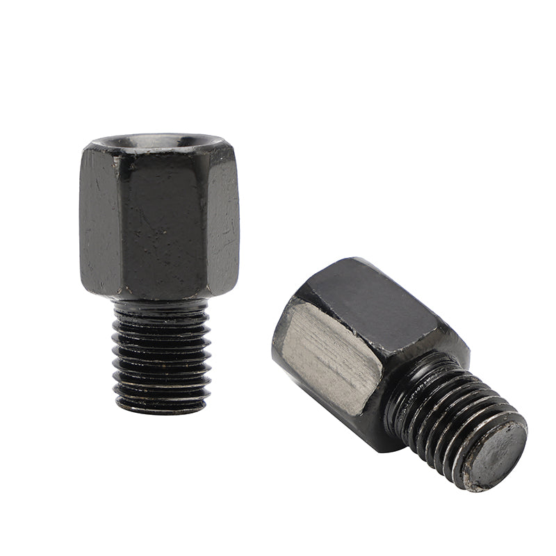 Motorcycle Mirror Adapters Adaptors Right-hand turn 8mm to 10mm Reverse Thread