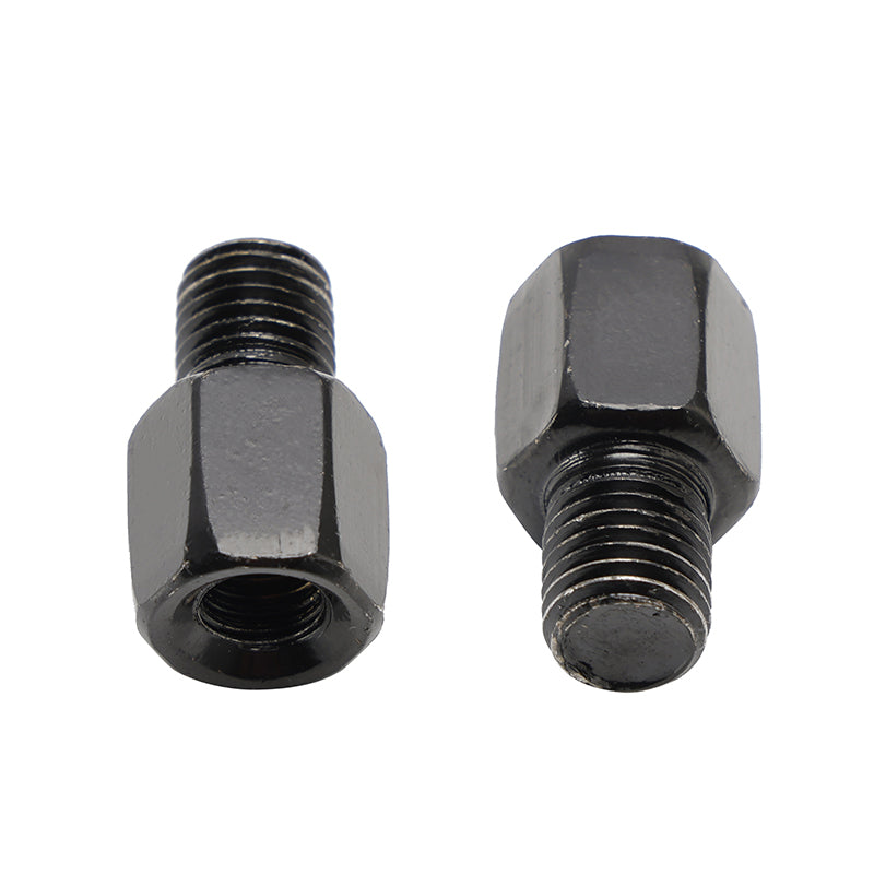 Motorcycle Mirror Adapters Adaptors Right-hand turn 8mm to 10mm Reverse Thread
