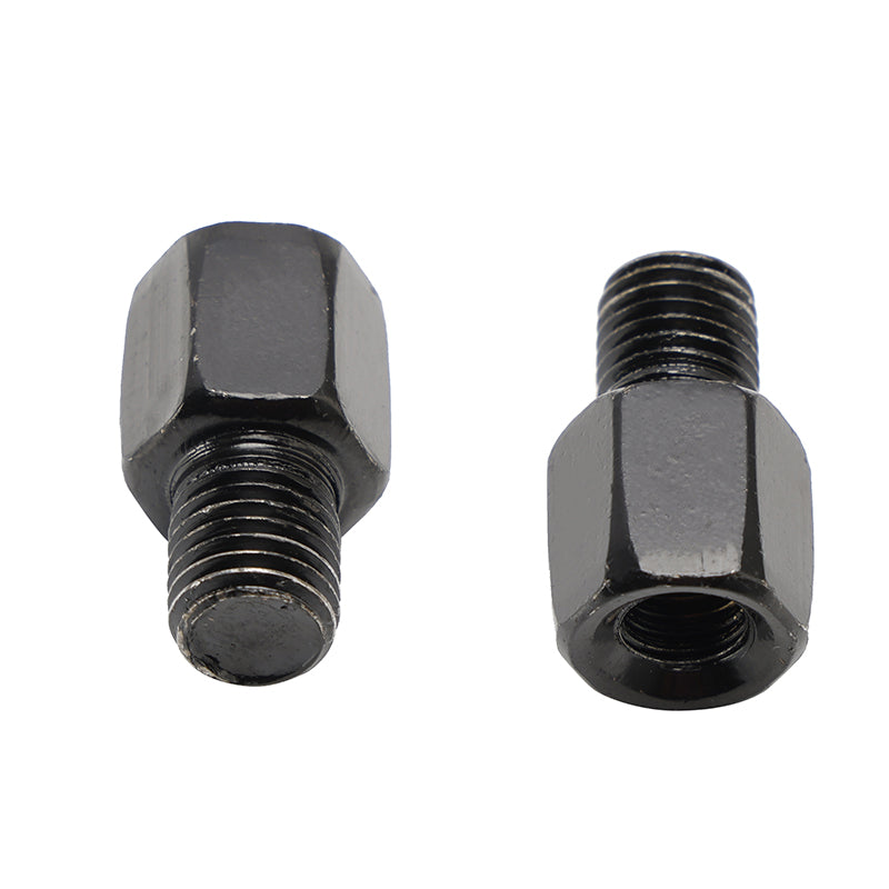 Motorcycle Mirror Adapters Adaptors Right-hand turn 8mm to 10mm Reverse Thread