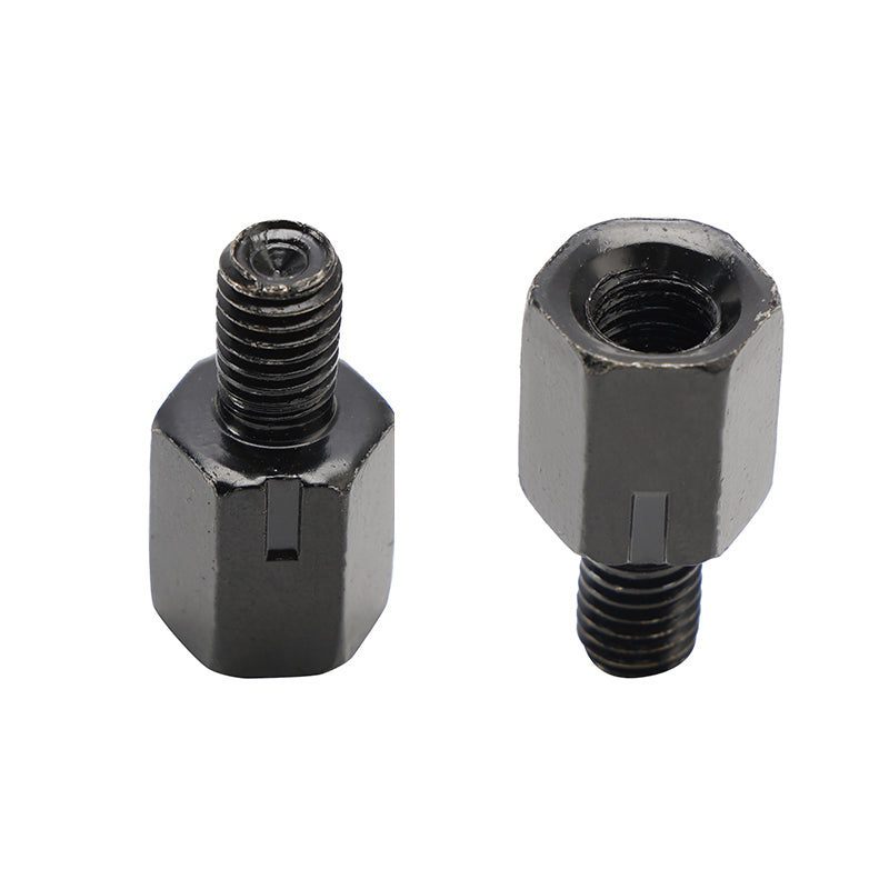 Motorcycle Mirror Adapters Adaptors Left-hand turn 8mm to 8mm Standard Thread