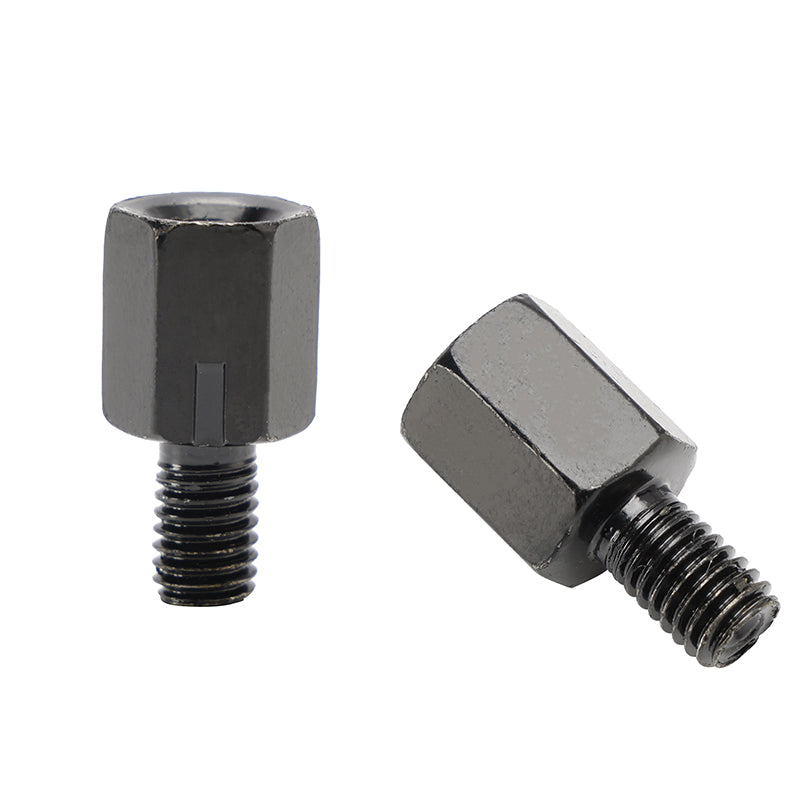 Motorcycle Mirror Adapters Adaptors Left-hand turn 8mm to 8mm Standard Thread