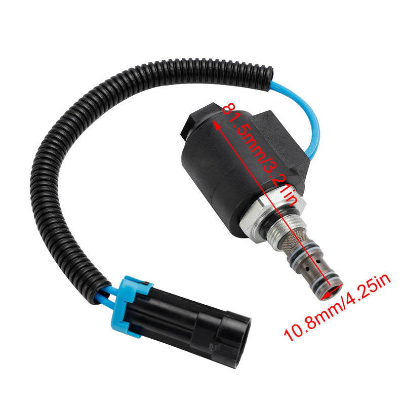 12V DC Solenoid Valve 6667687 For Bobcat 553 653 753 863 864 S175 T190