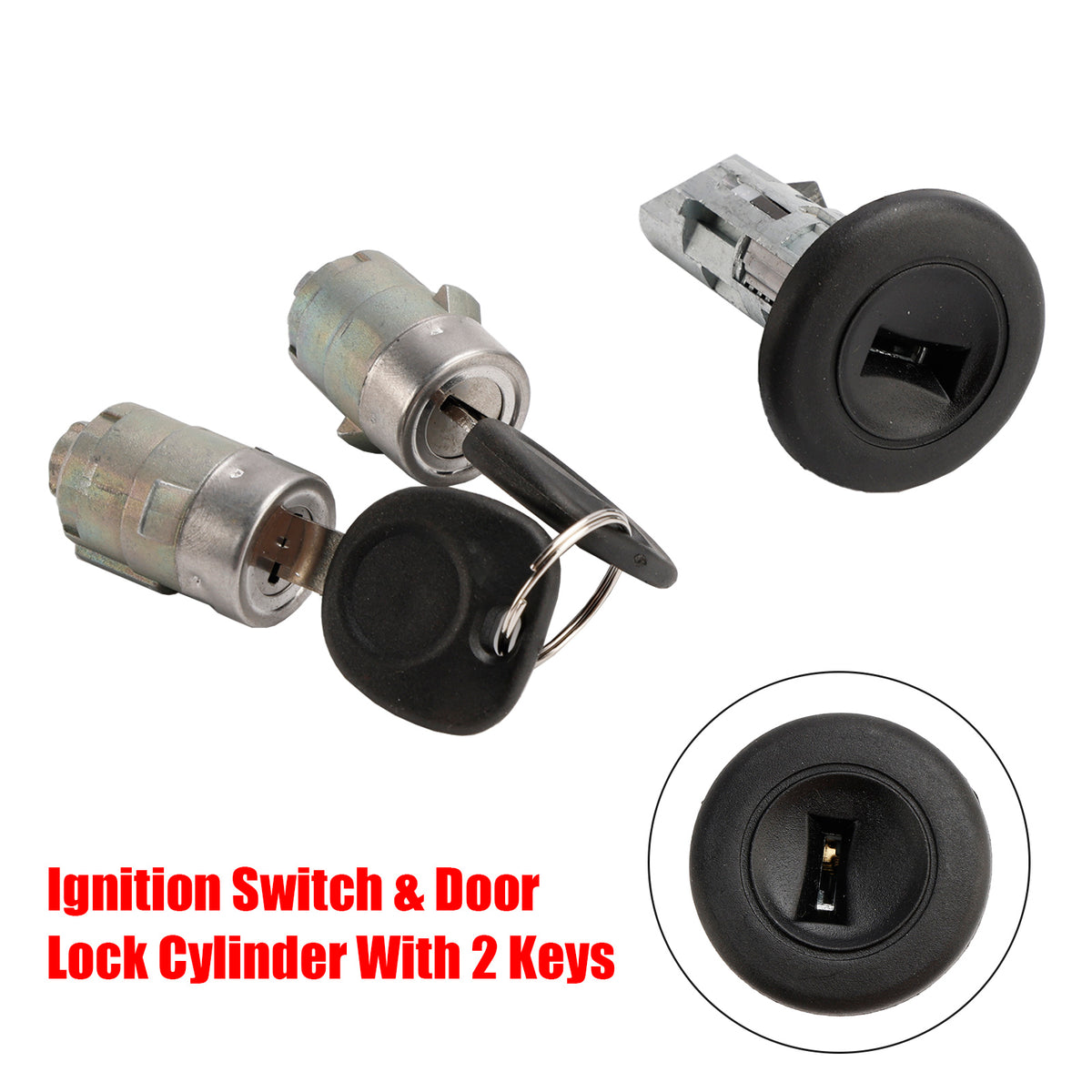 Hummer H2 2003-2007 Ignition Switch & Door Lock Cylinder With 2 Keys