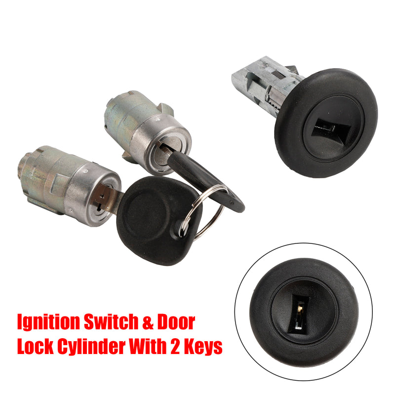 GMC Sierra 2003-2006 Ignition Switch & Door Lock Cylinder With 2 Keys