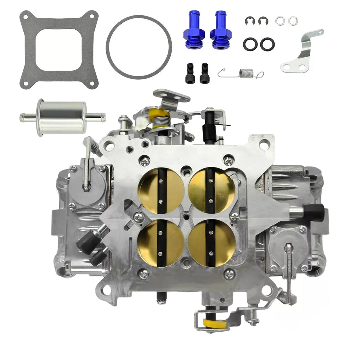 650 CFM BR-67199 4 Barrel Double Pumper Race Carburetor