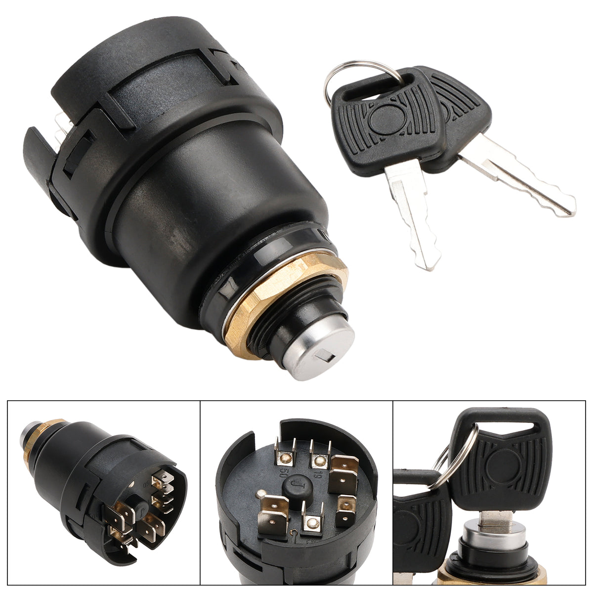 Ignition Switch Fits For YUCHAI Excavator 60 85 135 230-8 COBO Heavy equipment