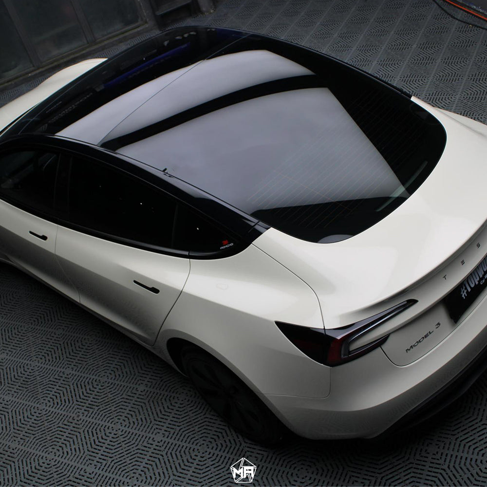 Pepper White PET Car Wrap Film High Gloss Vehicle Wrap