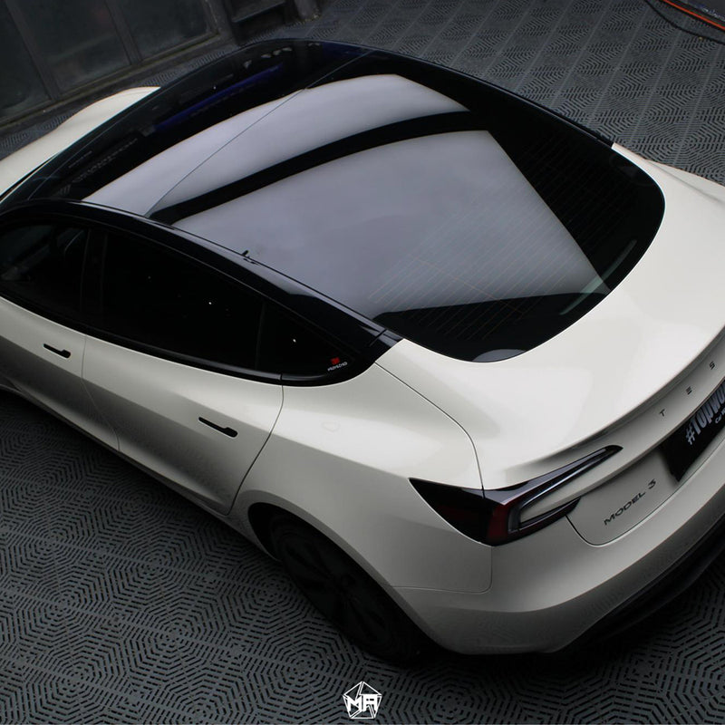 Pepper White PET Car Wrap Film High Gloss Vehicle Wrap