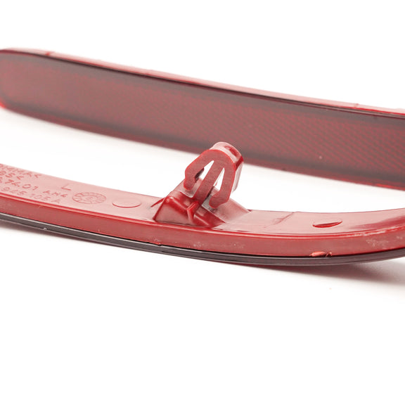 For VW Touareg 7L 2002-2010 Left Right Pair Rear Bumper Reflector With Red Lens No Light Generic-Guardx Auto