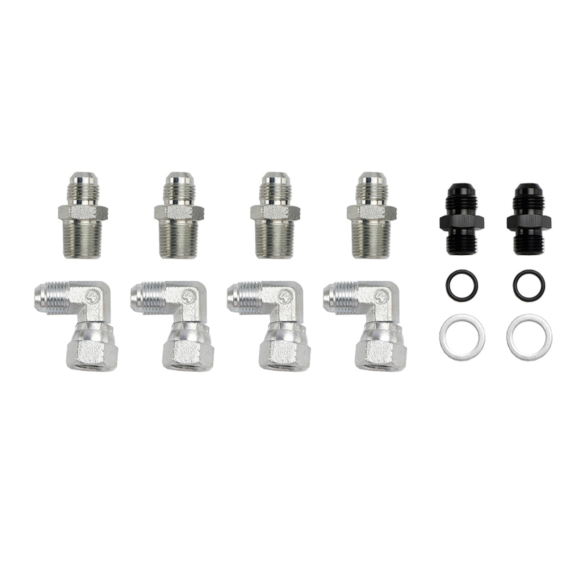 Automatic Transmission Cooler Lines Kit 6-AN Hose Line Kit GM 4L60E 4L65E