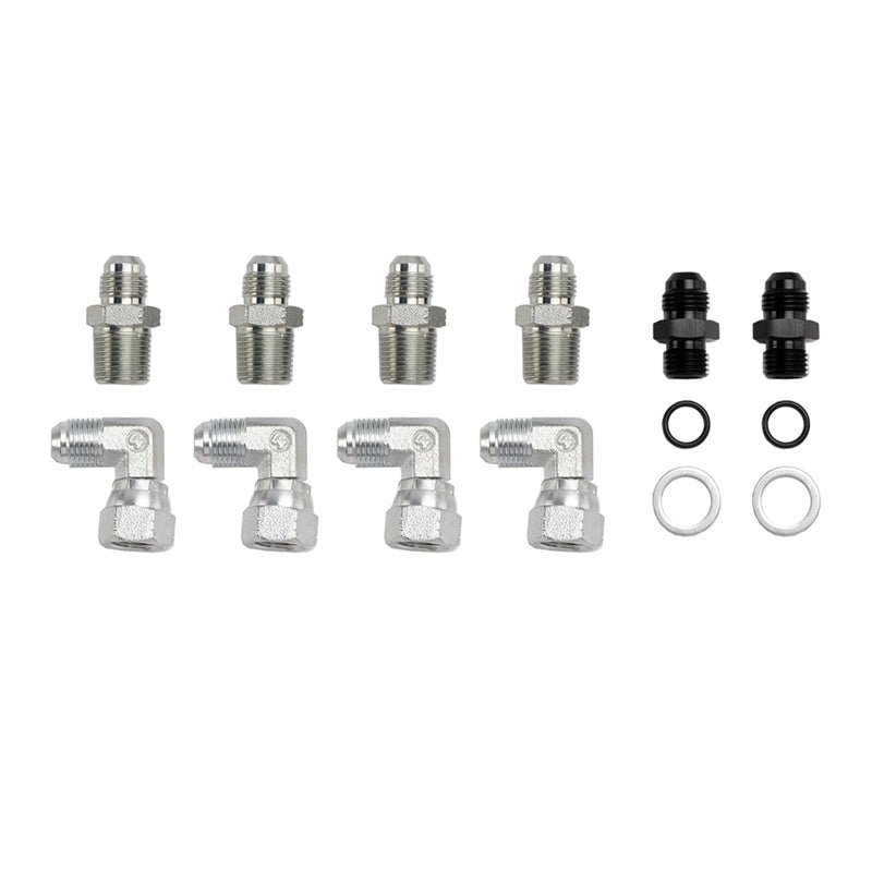 Automatic Transmission Cooler Lines Kit 6-AN Hose Line Kit GM 4L60E 4L65E