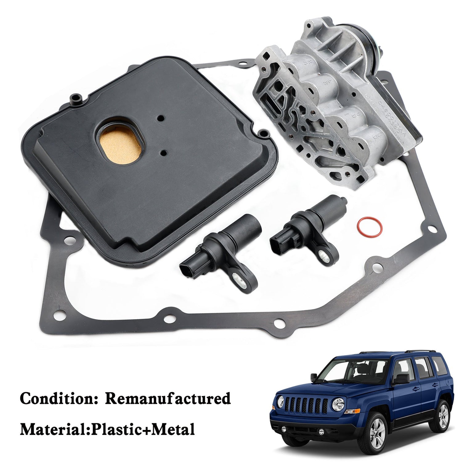 2004-2011 Dakota Durango V8 4.7L 5.7L 42RLE Transmission Shift Solenoid Block Pack Kit 52854001AA 61936A 44956