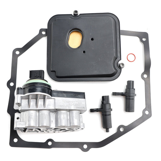 2007-2011 Wrangler V6 3.8L 42RLE Transmission Shift Solenoid Block Pack Kit 52854001AA 61936A 44956