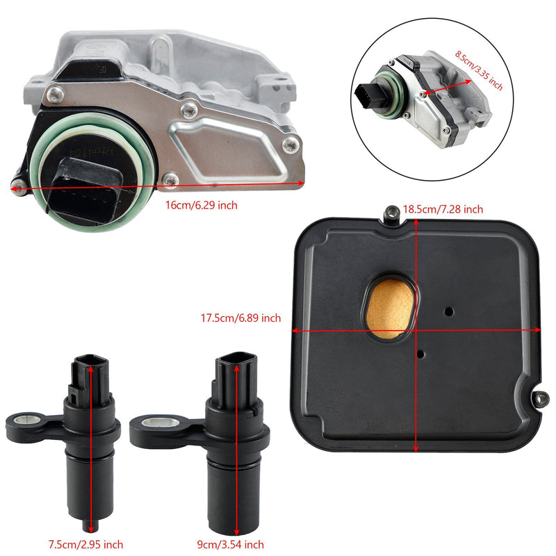 2007-2010 Raider V6 3.7L 42RLE Transmission Shift Solenoid Block Pack Kit 52854001AA 61936A 44956