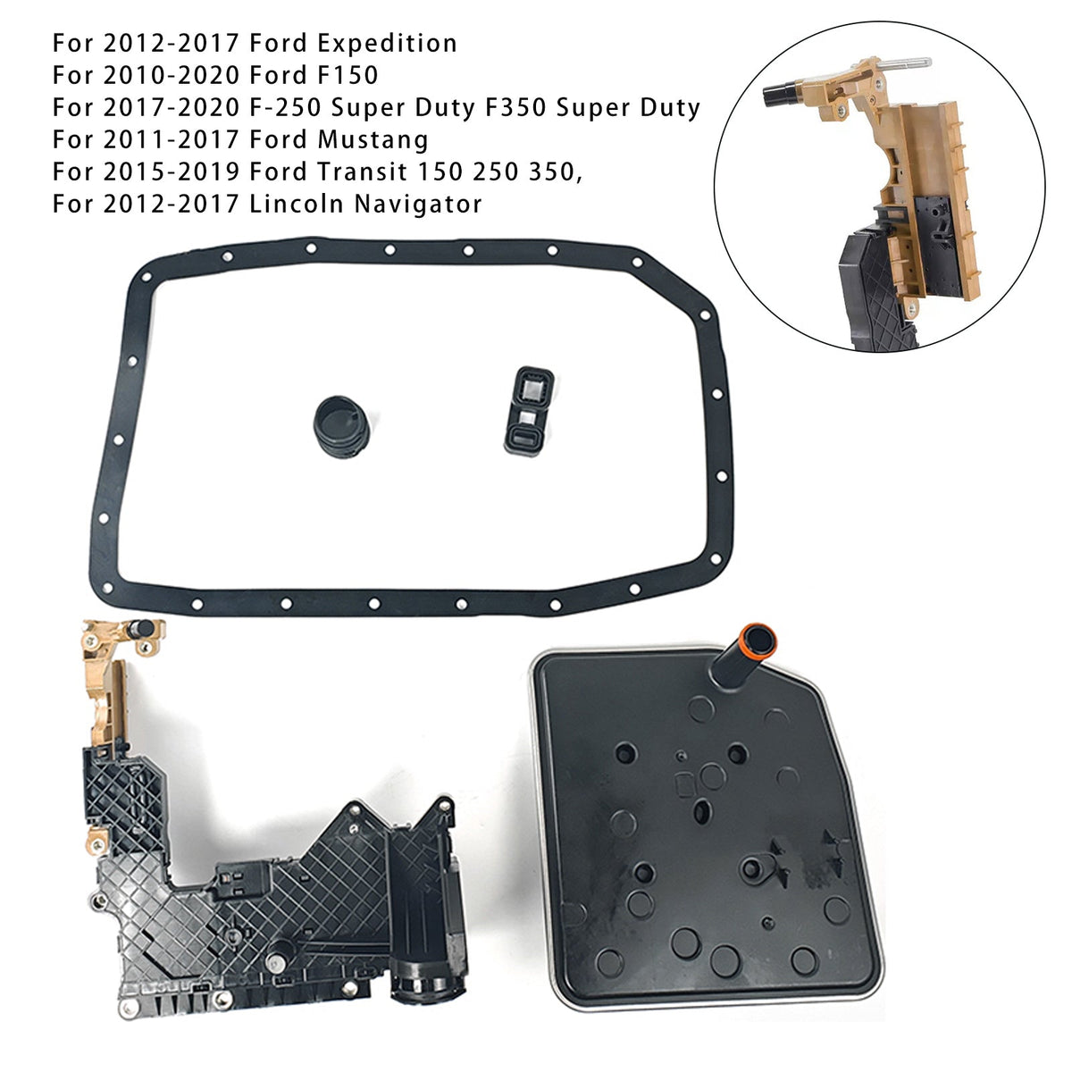 2017-2020 F-250 Super Duty F350 Super Duty TCM Transmission Lead Frame Valve Body Module Connector Seal Filter 926-149