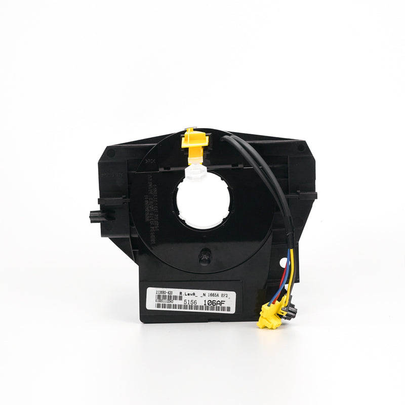 Black Plastic Steering Wheel Clock Spring with Angle Sensor For 2007 2018 Jeep Chrysler Models 56046534 5156106AF Generic-Guardx Auto