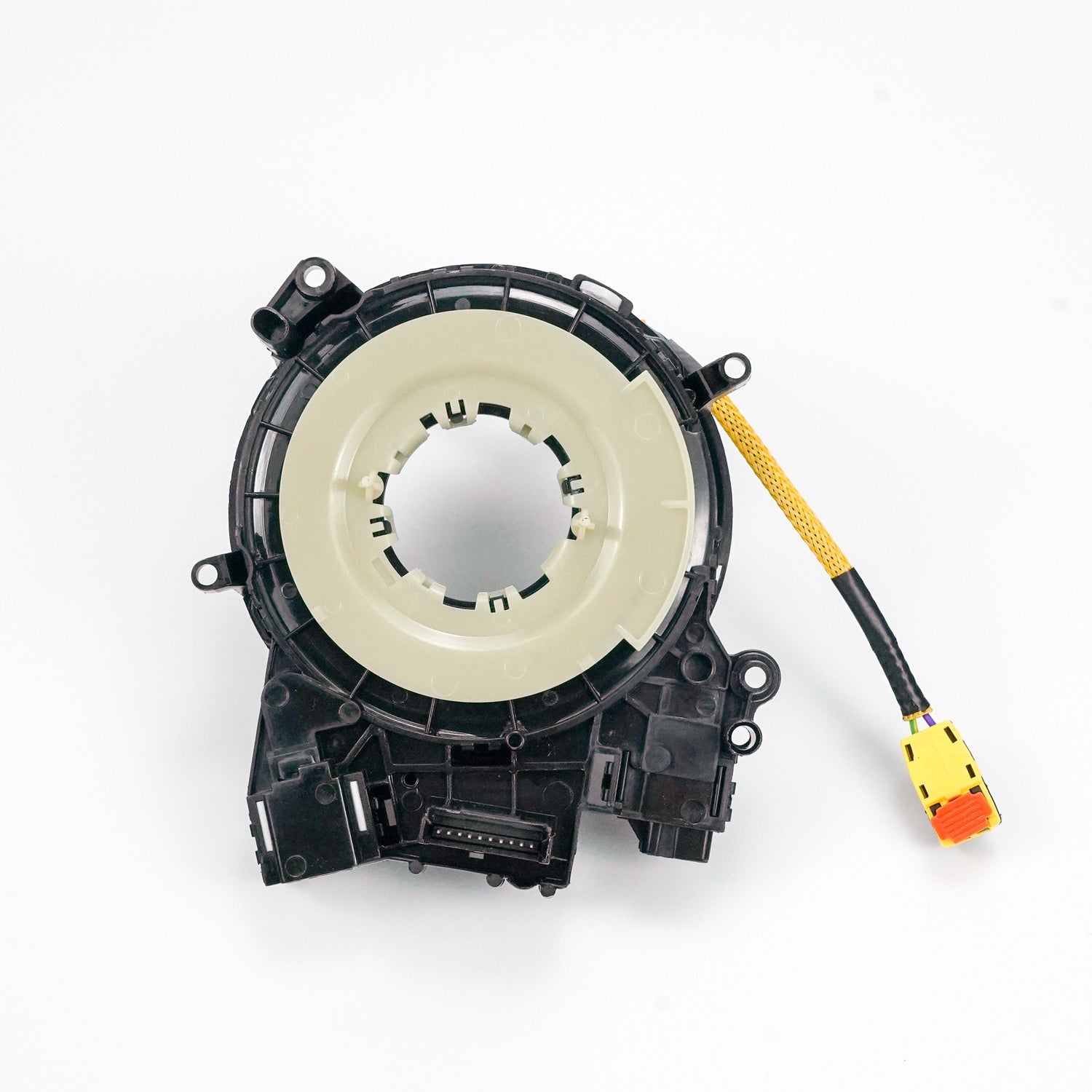 Black Steering Wheel Clockspring Direct Replacement for 2017 2020 For Ford F250 F350 Super Duty HC3Z 14A664 B Generic-Guardx Auto