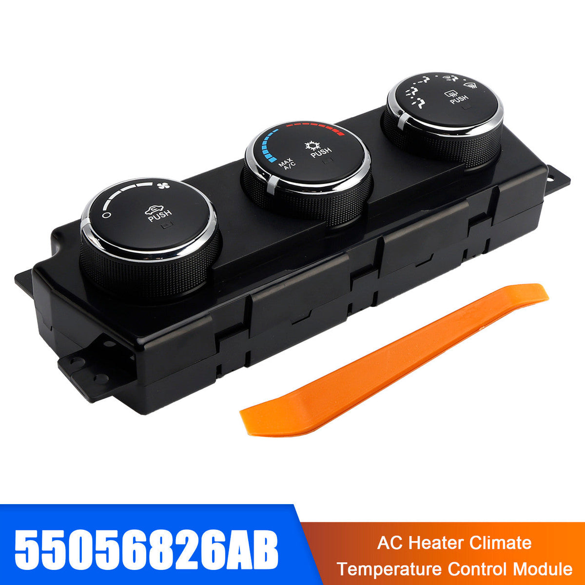 2009-2010 Dodge Ram 1500 55056826AB AC Heater Climate Temperature Control Module
