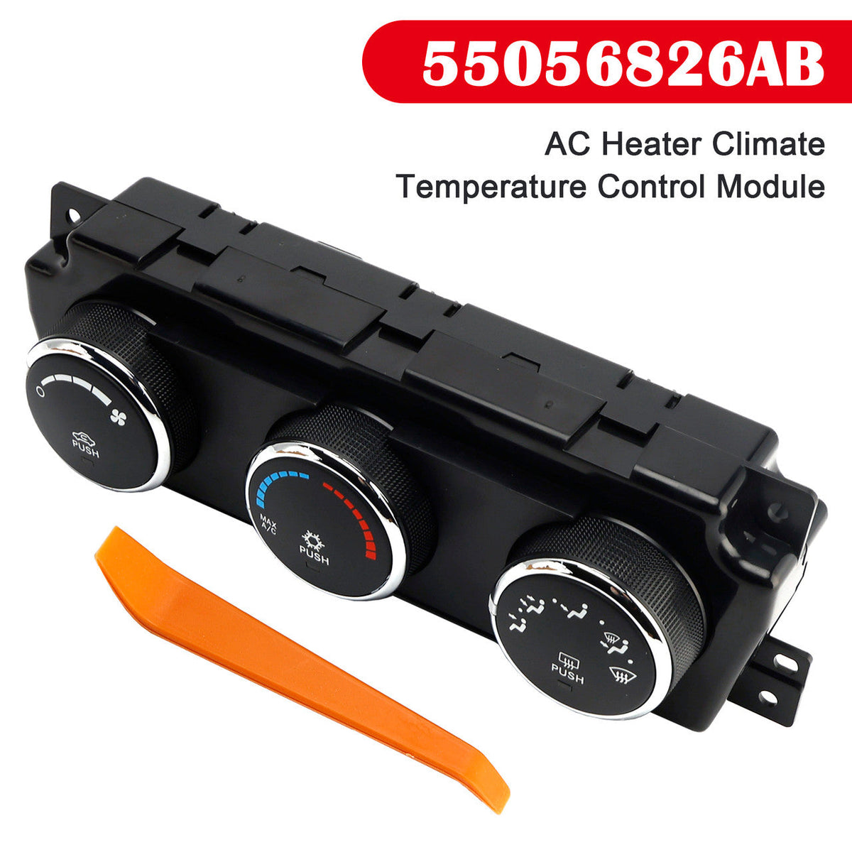 2009-2010 Dodge Ram 1500 55056826AB AC Heater Climate Temperature Control Module