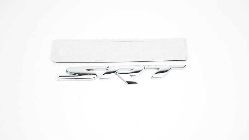 Silver SRT Rear Tailgate Decal Emblem For Dodge Durango Charger Challenger Trunk Lid Generic-Guardx Auto