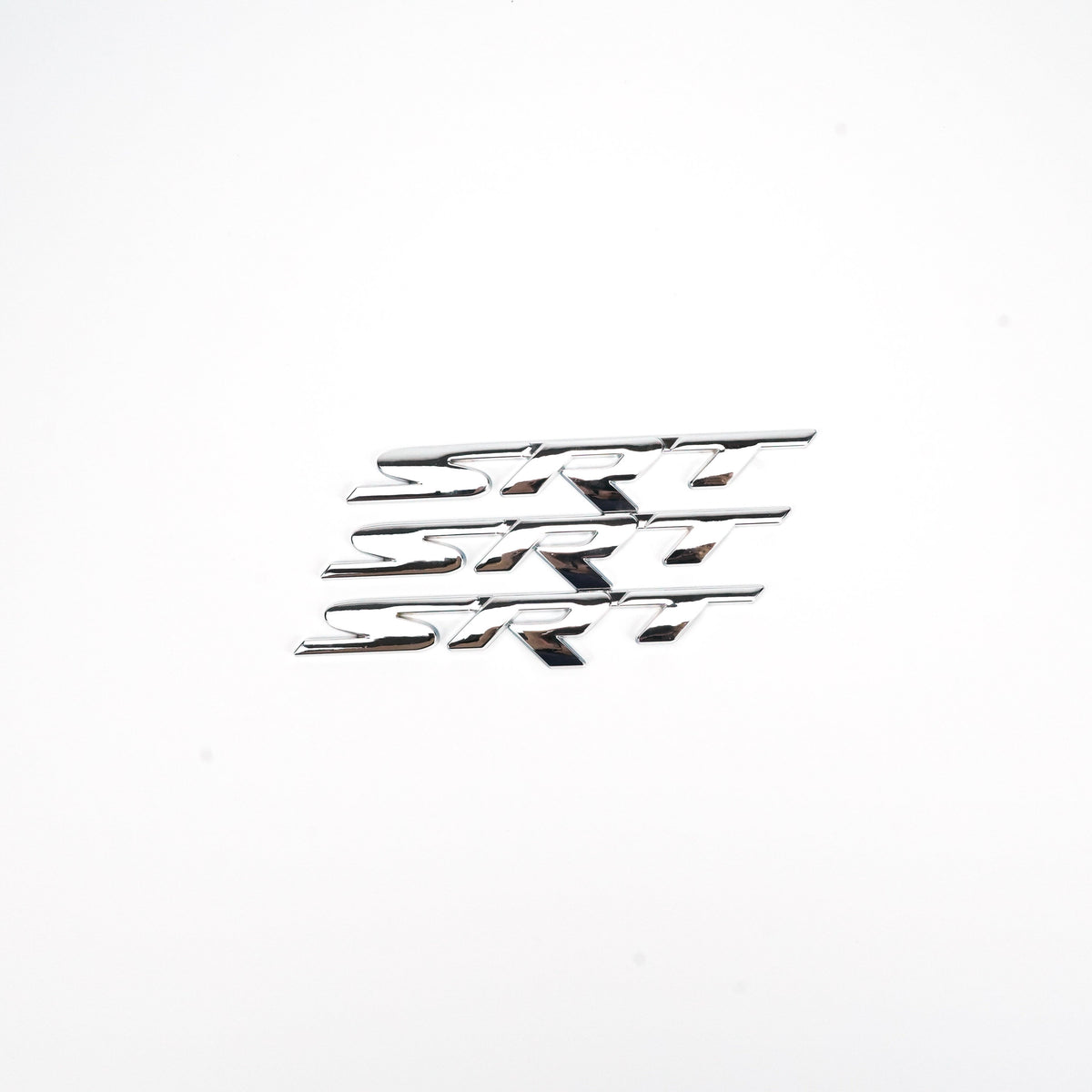 Silver SRT Rear Tailgate Decal Emblem For Dodge Durango Charger Challenger Trunk Lid Generic-Guardx Auto