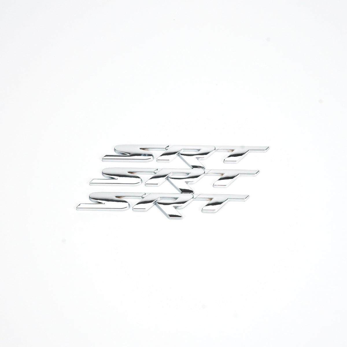 Silver SRT Rear Tailgate Decal Emblem For Dodge Durango Charger Challenger Trunk Lid Generic-Guardx Auto
