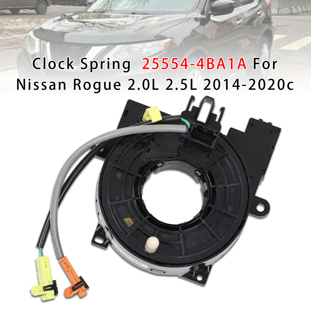 Nissan Rogue 2.0L 2.5L 2014-2020 Clock Spring 25554-4BA1A