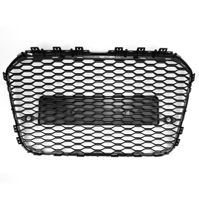 2012-2015 Audi A6 C7 / S6 pre-facelift RS6 Style Honeycomb Front Bumper Grille Blcak Grill