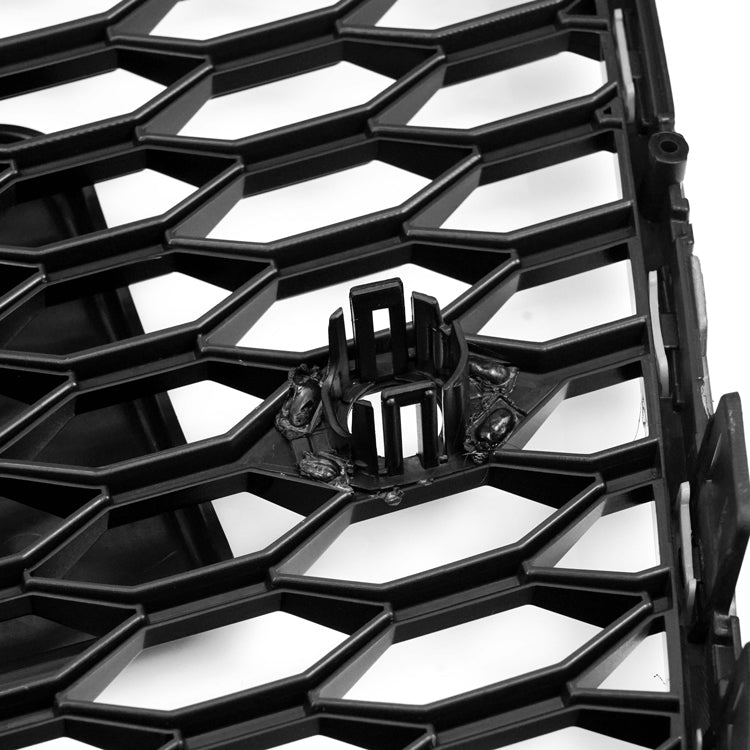 Audi 2012-2015 A6 S6 C7 Grill Replacement RS6 Style Front Mesh Honeycomb Black Grill