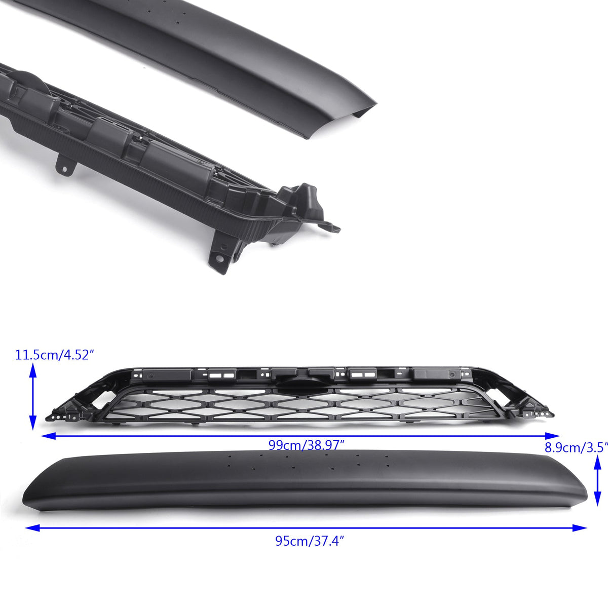 2014-2020 Toyota 4Runner TRD PRO Style Front Upper Grill Replacement