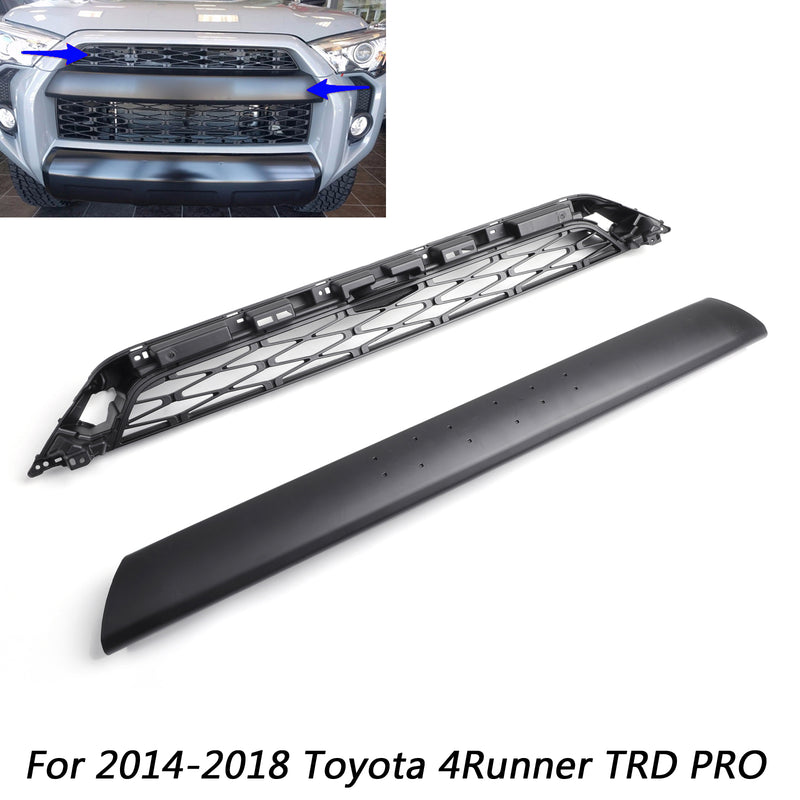2014-2020 Toyota 4Runner TRD PRO Style Front Upper Grill Replacement