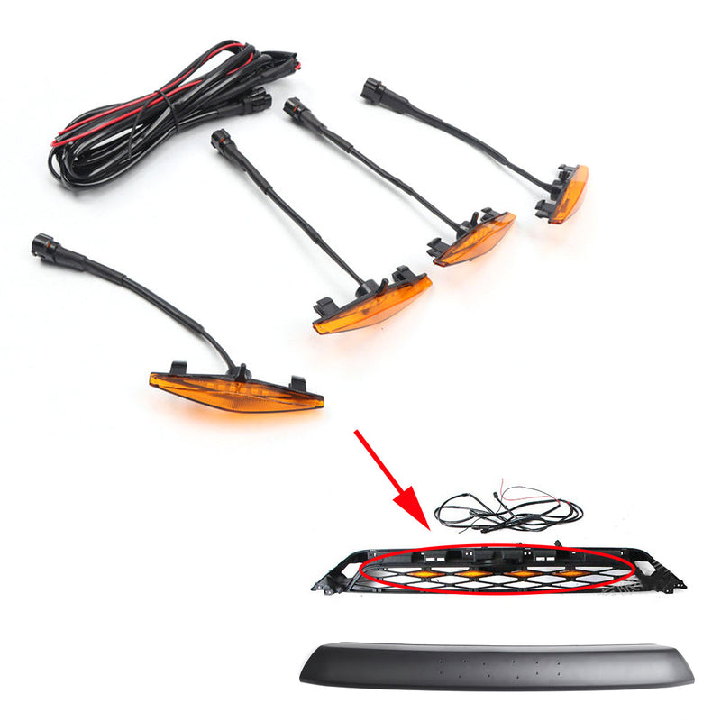 2014-2020 Toyota 4Runner TRD PRO Style Front Upper Grill Replacement