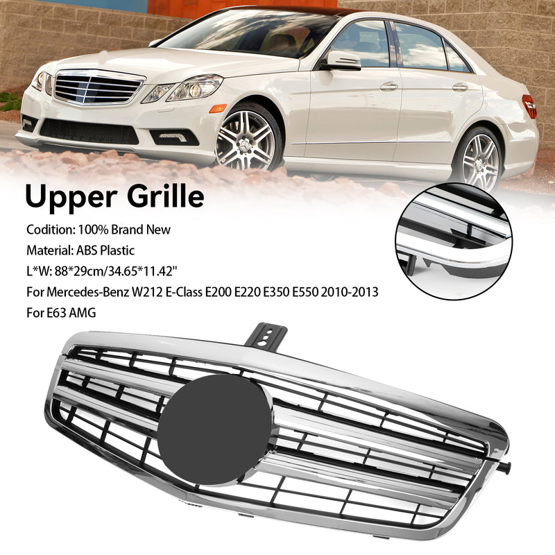 2009-2013 Benz W212 E-Class 4 Doors Model Mercedes Front Bumper Grill