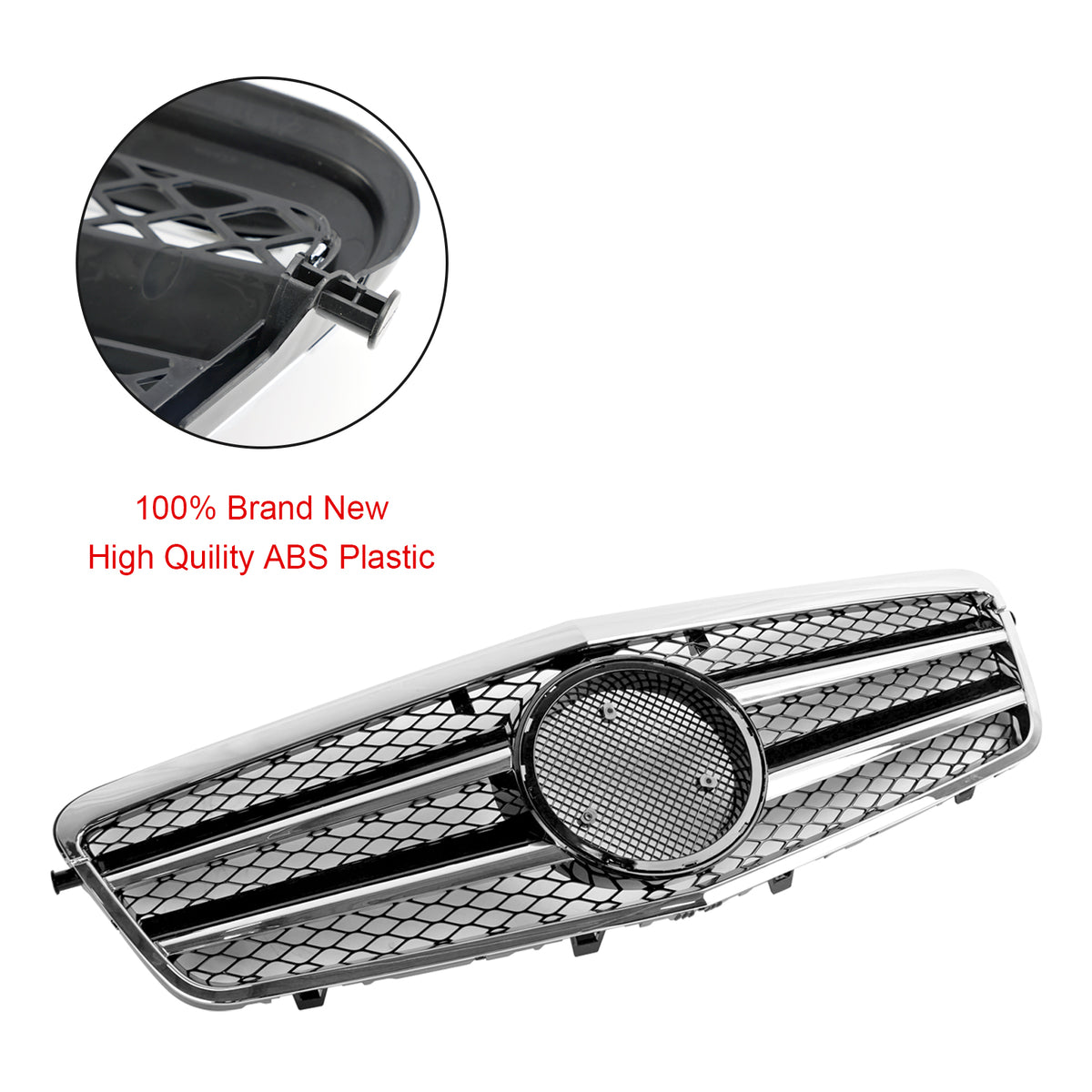 2009-2013 Benz W212 E-Class 4 Doors Model Mercedes Front Bumper Grill