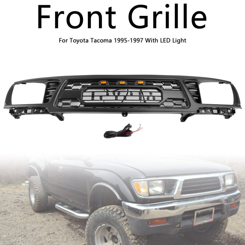 Toyota Tacoma 1995-1997 TRD PRO Honeycomb Front Bumper Grill Grille