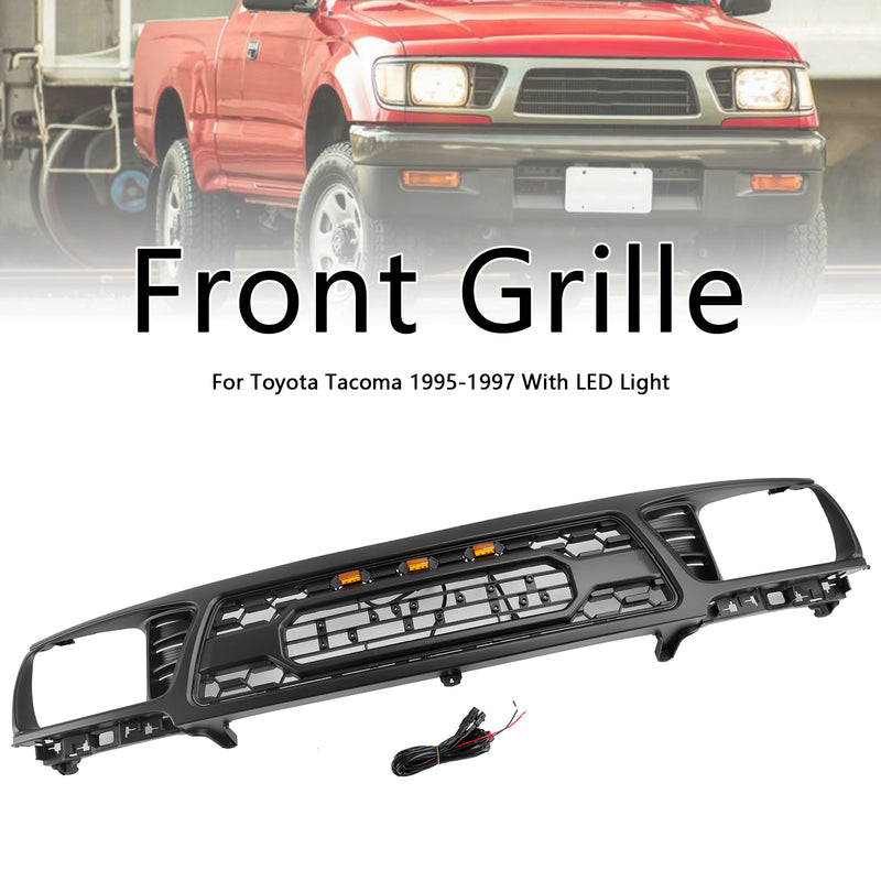 Toyota Tacoma 1995-1997 TRD PRO Honeycomb Front Bumper Grill Grille