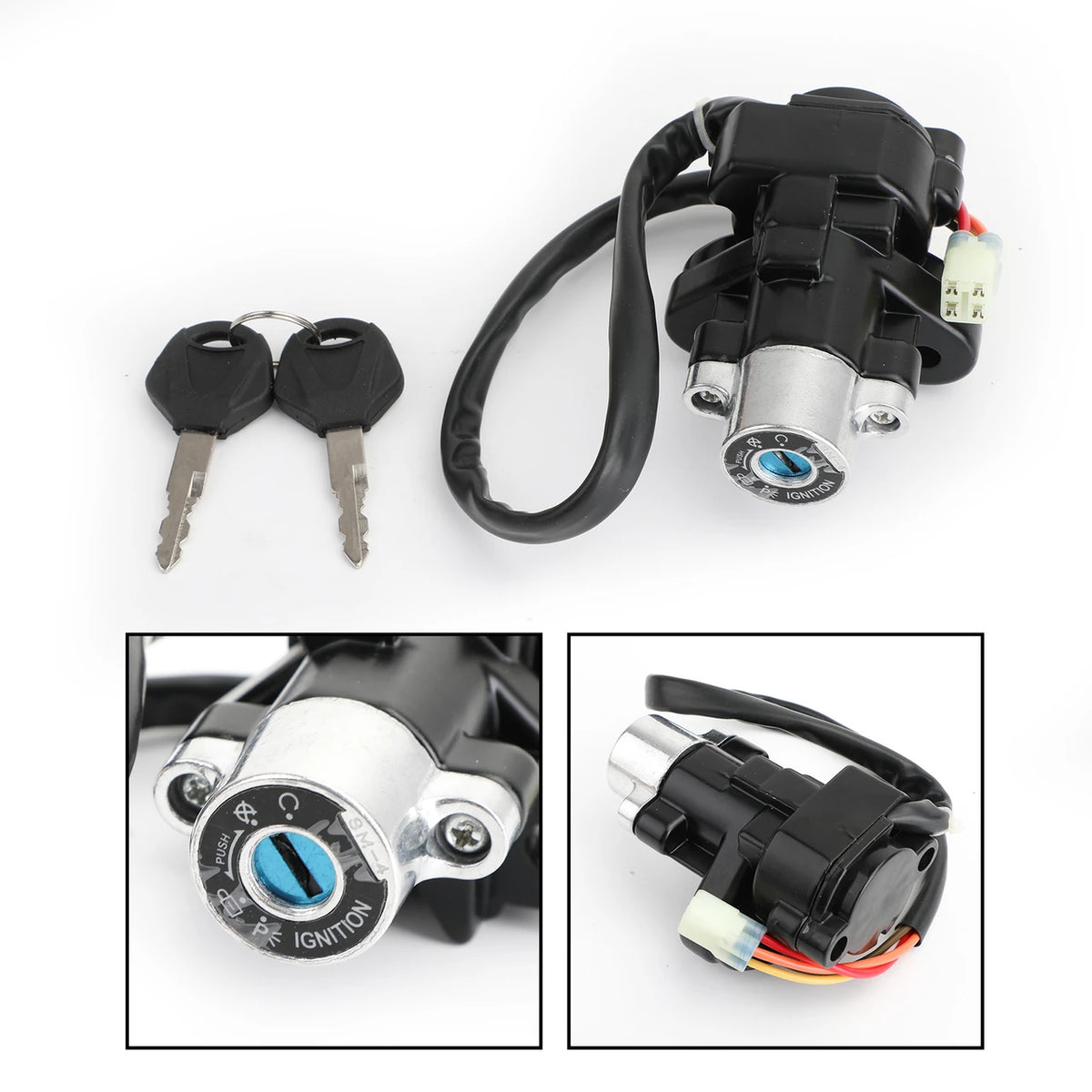 Suzuki GSXR1000 SV1000 SV650 SFV650 2003-2015 Ignition Switch Lock & Keys Kit