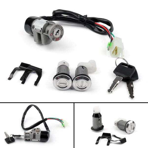 Honda CH125 Spacy 1984-1996 Ignition Switch Fuel Gas Cap Cover Key Lock Set