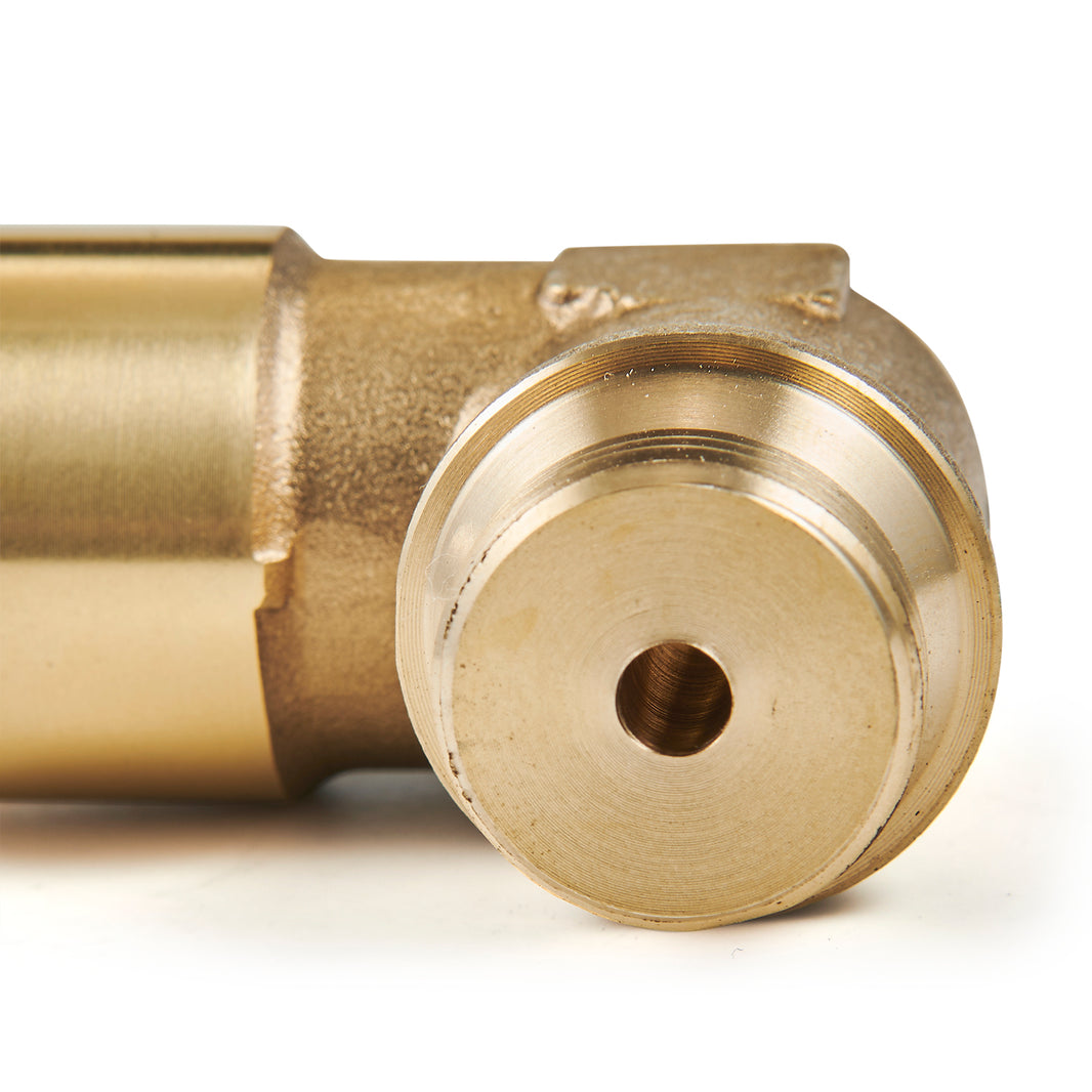 Universal M18x1.5 Brass Spacer 90° O2 Sensor Angled Extender Spacer-Guardx Auto