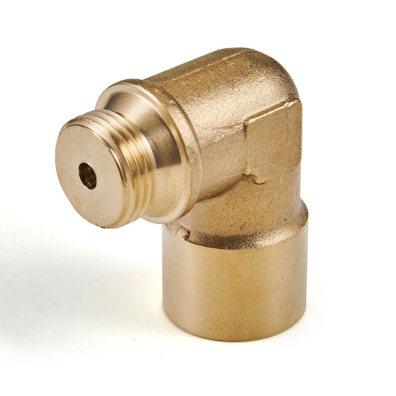 Universal M18x1.5 Brass Spacer 90° O2 Sensor Angled Extender Spacer-Guardx Auto