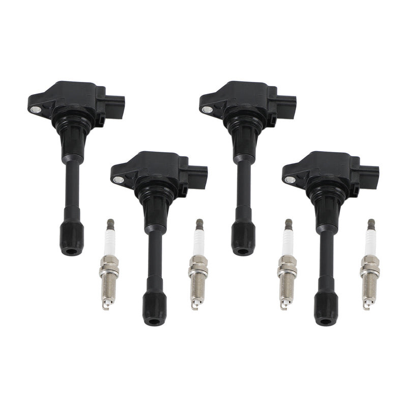 4PCS Ignition Coils Pack 22448ED000 Nissan Altima Sentra Rogue X-Trail Tiida 2.5L UF549