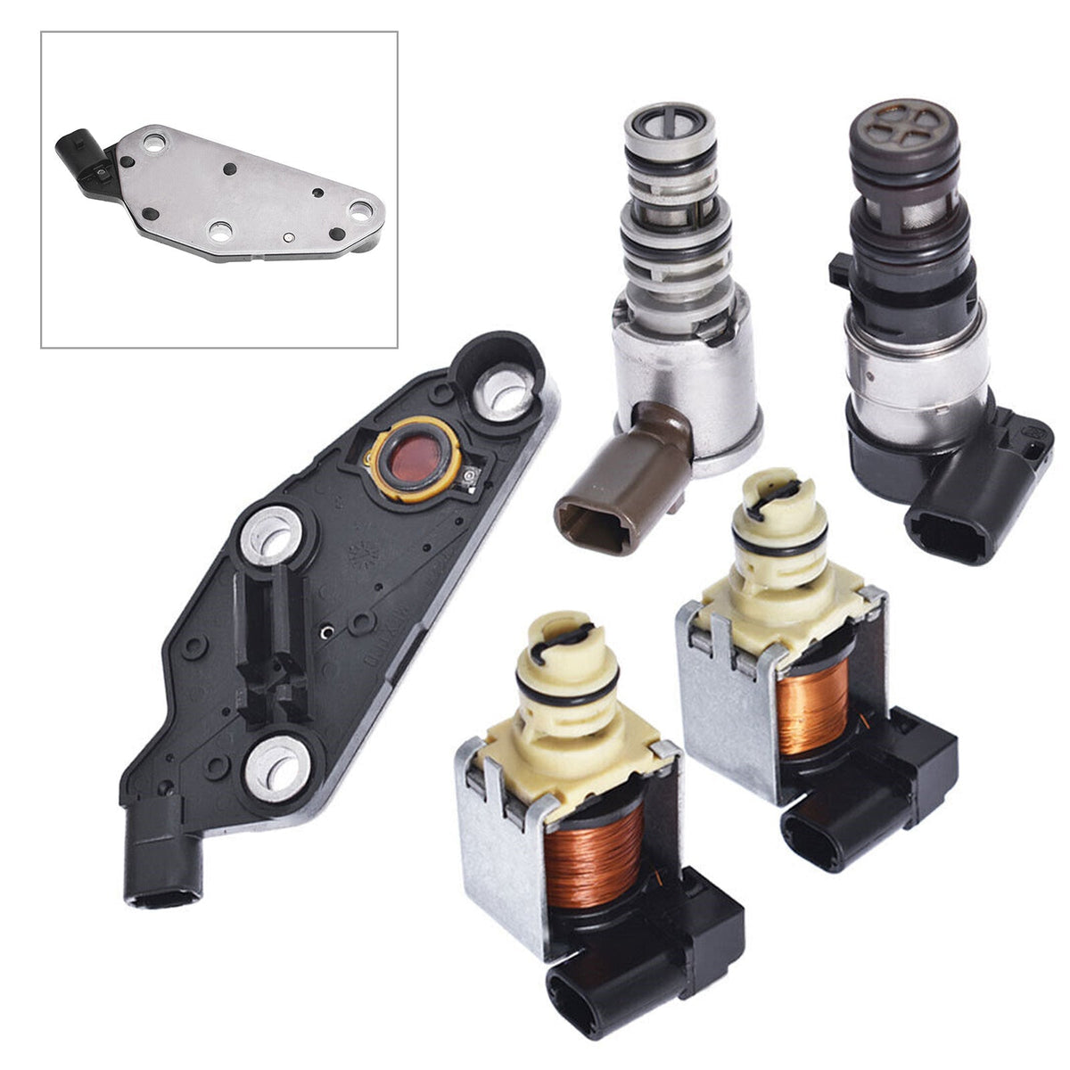 2005-2008 Allure 3.6L 3.8L FWD 4T65E Transmission Solenoid Kit TCC 2 Shift EPC Switch 4T65E