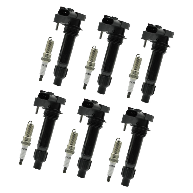 2012-2019 Chevrolet Impala V6 3.6L 6PCS Ignition coil+6PCS Spark Plug UF569 D515C 12610626 12618542