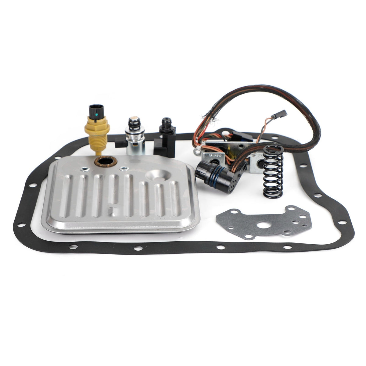 2000-Up Chrysler Dodge Jeep A518 46RE 48RE A518 A618 Transmission Filter Kit w/ Solenoid +Sensor Set 12776F 49309T
