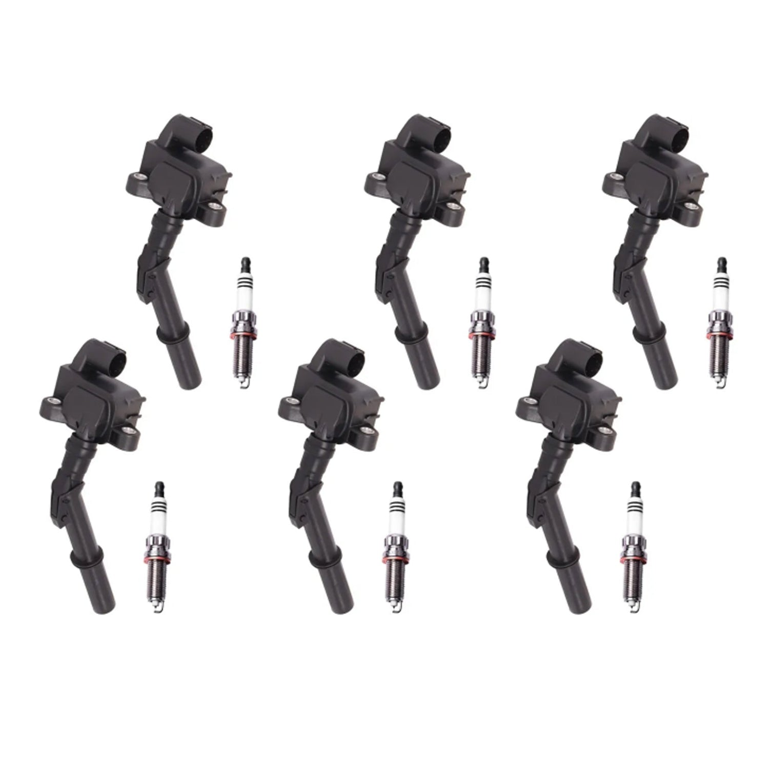 2012 Mercedes-Benz S63 AMG V8 6.2L 6x Ignition Coil +Spark Plug UF741 A2769063700