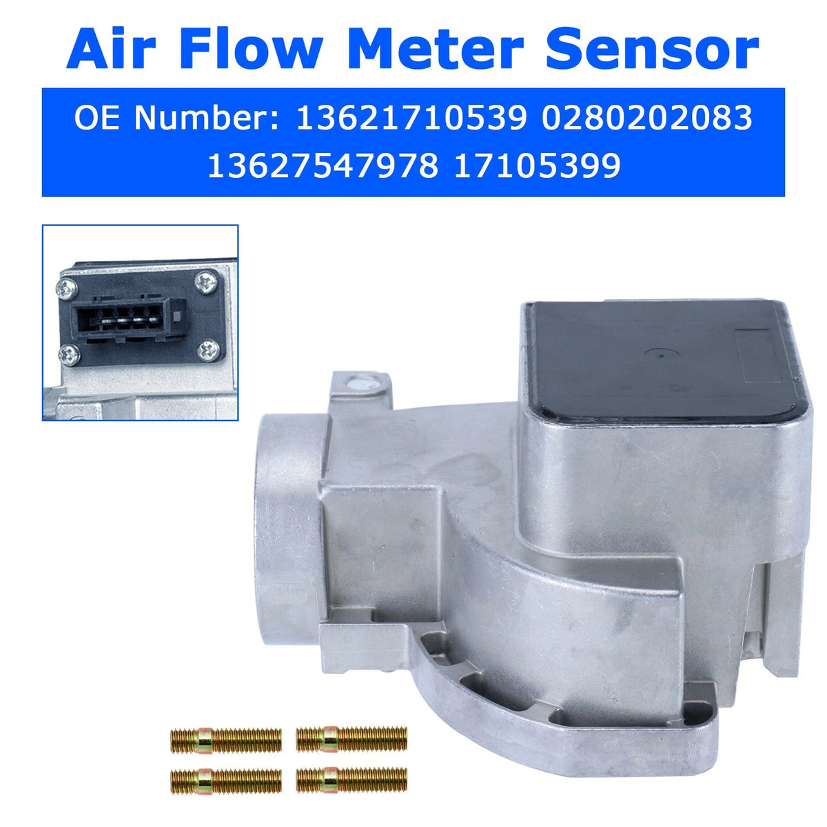 BMW E30 E28 E34 320i 520i 325e Air Flow Meter Sensor 0280202083 17105399